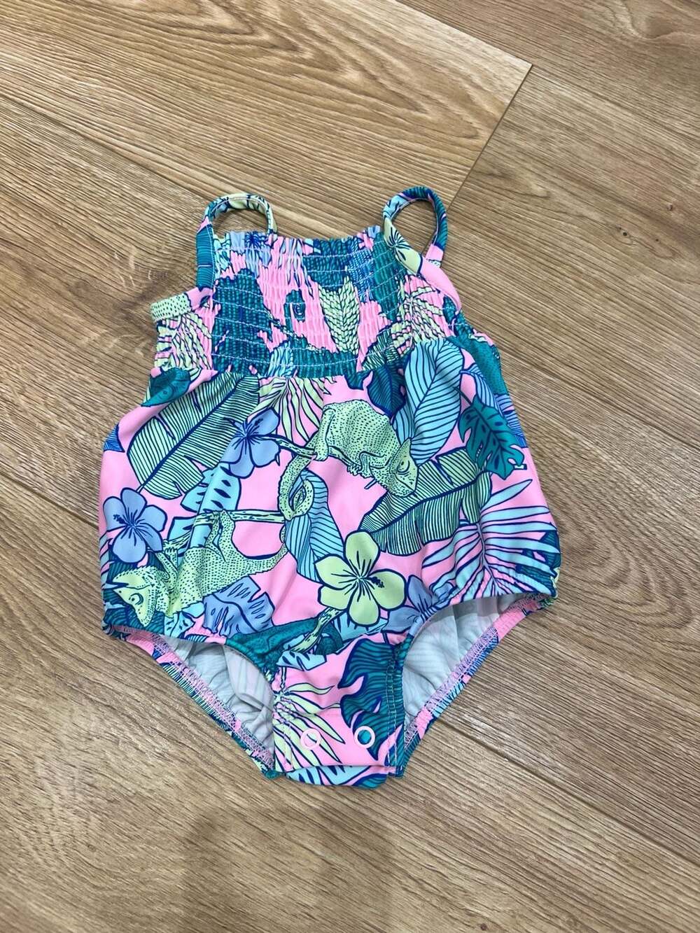 Carter's Infant Tropical Chameleon Swimsuit Size 6 months